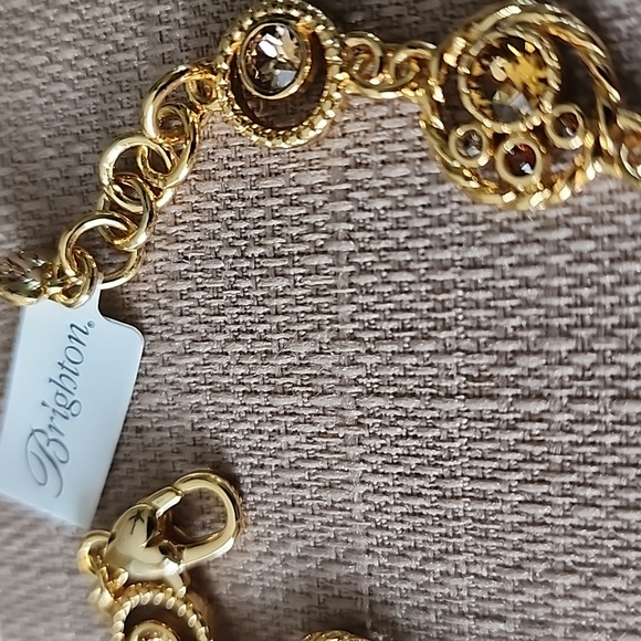 Collane Lunghe Collana Brighton 'HALO HORIZON' - Cristalli Rosa Viola E Blu, Argento Placcato, Nuova Con Etichette Collana Brighton HALO HORIZON Cristalli